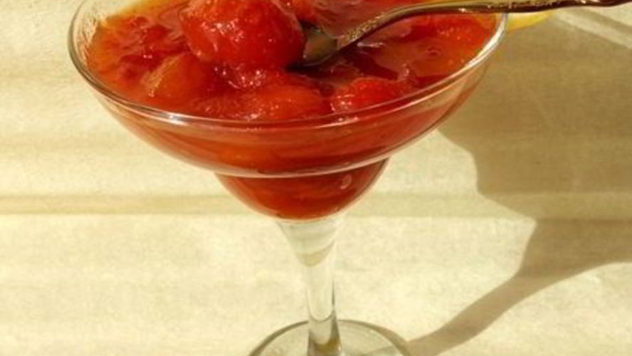 Рецепт джема из помидоров черри с лимоном и перчиком чили