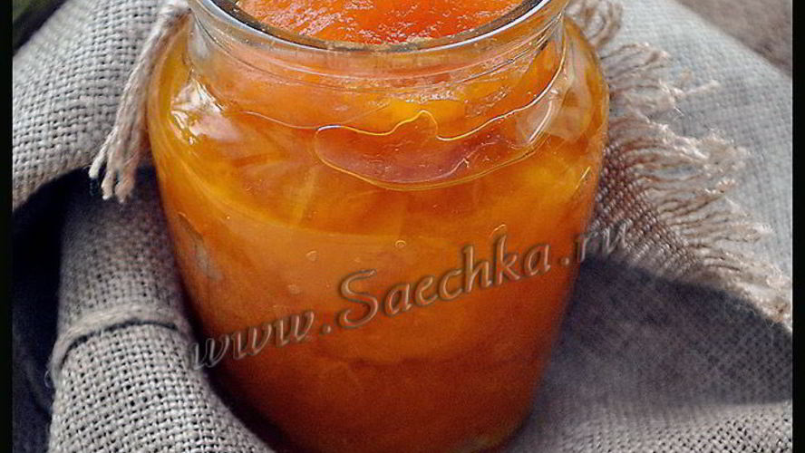 Рецепт джема из тыквы