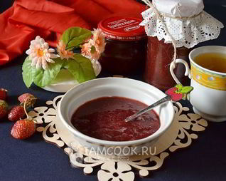 Джем клубничный с желатином на зиму