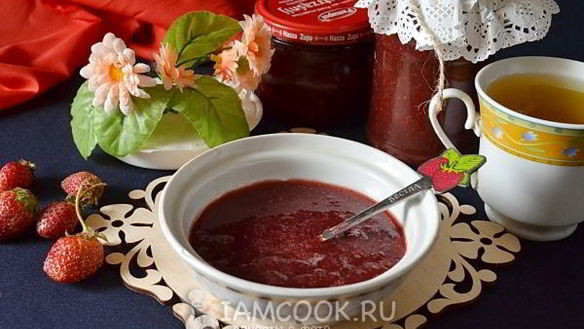 Рецепт Джема клубничного с желатином на зиму
