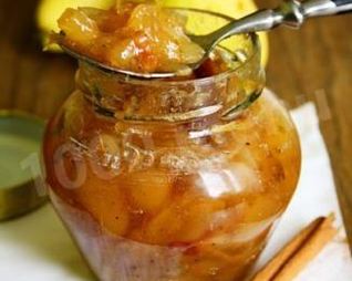 Грушевый джем с лимонами и корицей