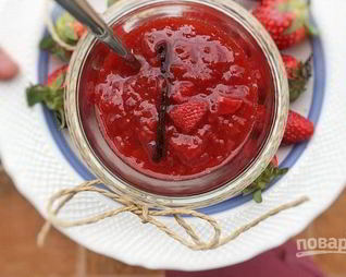 Клубнично-томатный джем