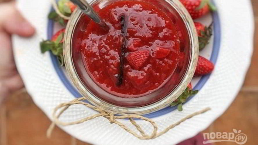Рецепт клубнично-томатного джем