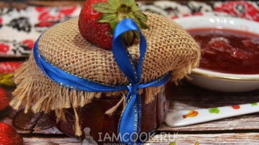 Рецепт клубничного джема в хлебопечке