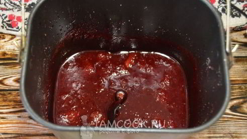 клубничный джем в хлебопечке