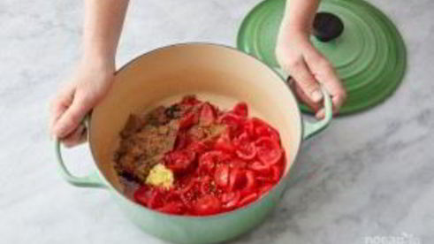 томатный джем