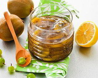 Зеленый джем в мультиварке