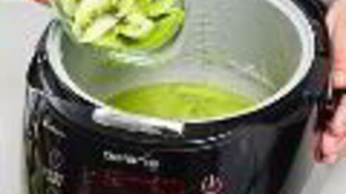 зеленый джем в мультиварке