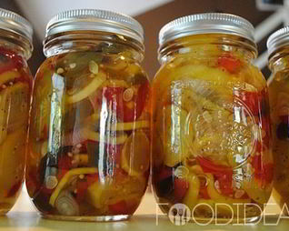 Кабачки по-корейски на зиму