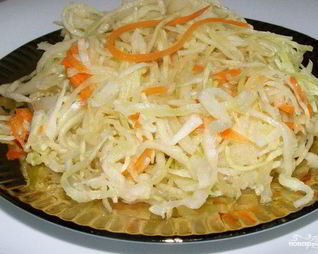 Капуста квашеная с сахаром