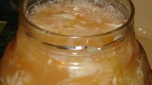 капуста на зиму без стерилизации