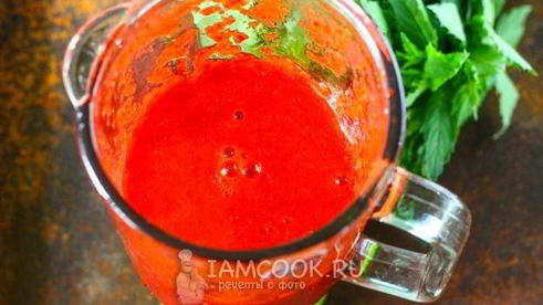 клубничное пюре на зиму