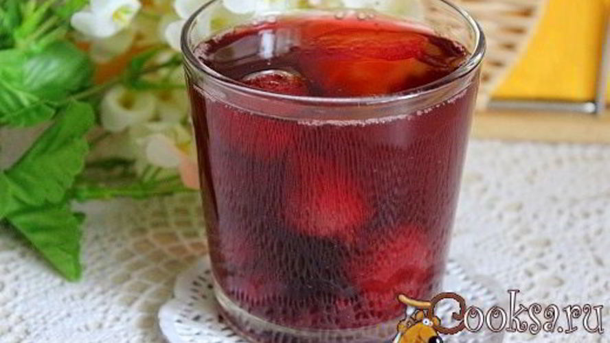 Рецепт фруктово-ягодного компота