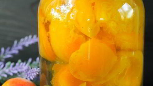 компот из абрикосов на зиму без стерилизации