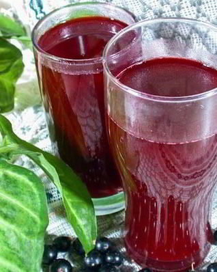 Компот из черемухи