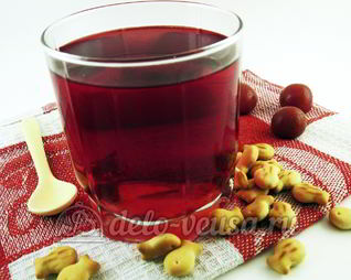 Компот из черешни на зиму