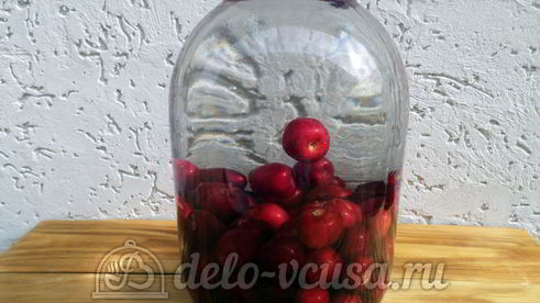 компот из черешни на зиму