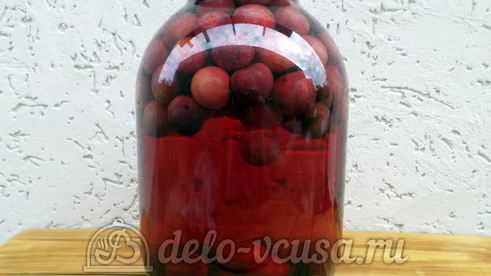 компот из черешни на зиму