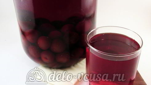 компот из черешни на зиму