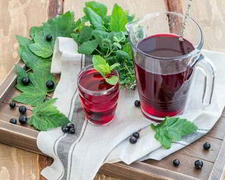 Компот из черной смородины