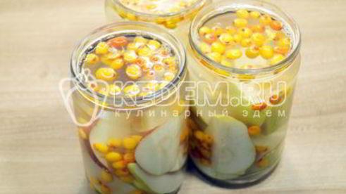 компот из груш с облепихой