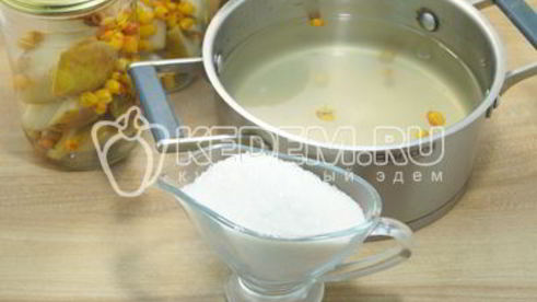 компот из груш с облепихой