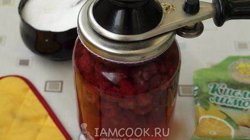 компот из малины на зиму