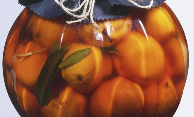 Компот из мандаринов на зиму