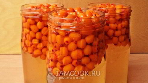 компот из облепихи на зиму
