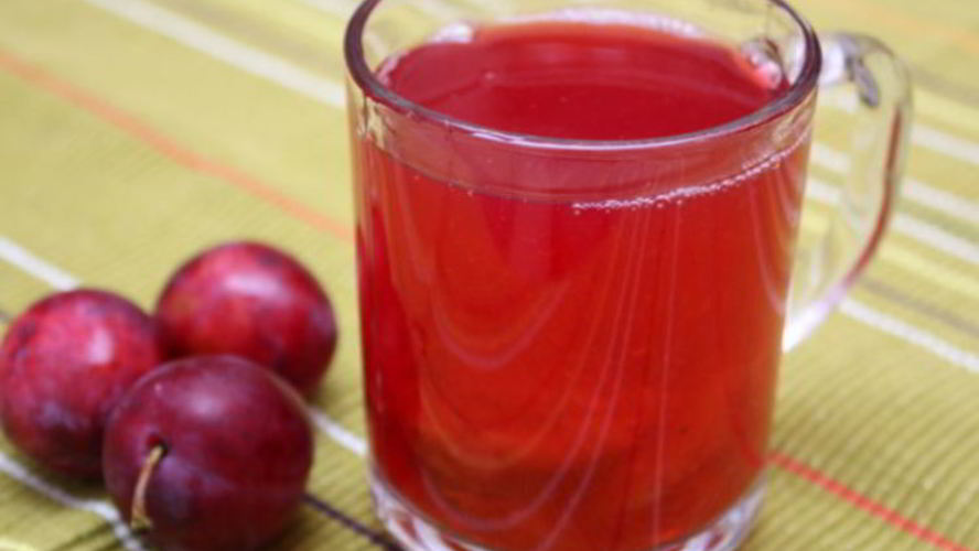 Рецепт компота из слив