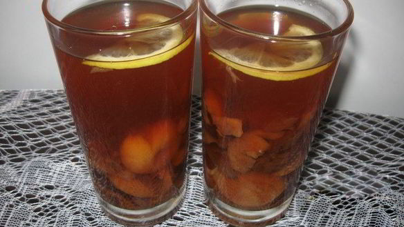 Рецепт Компота из сухофруктов с лимоном