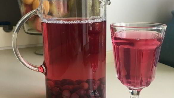 Рецепт Компота из винограда