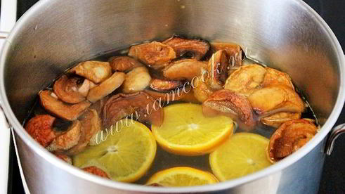 компот из яблок и апельсинов