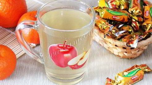 компот из яблок и апельсинов