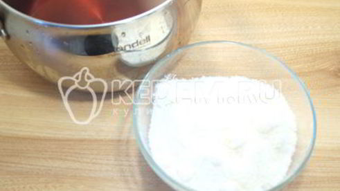 компот из яблок и черноплодной рябины