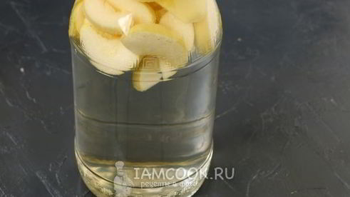 компот из яблок и ежевики на зиму