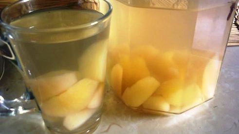 компот из яблок