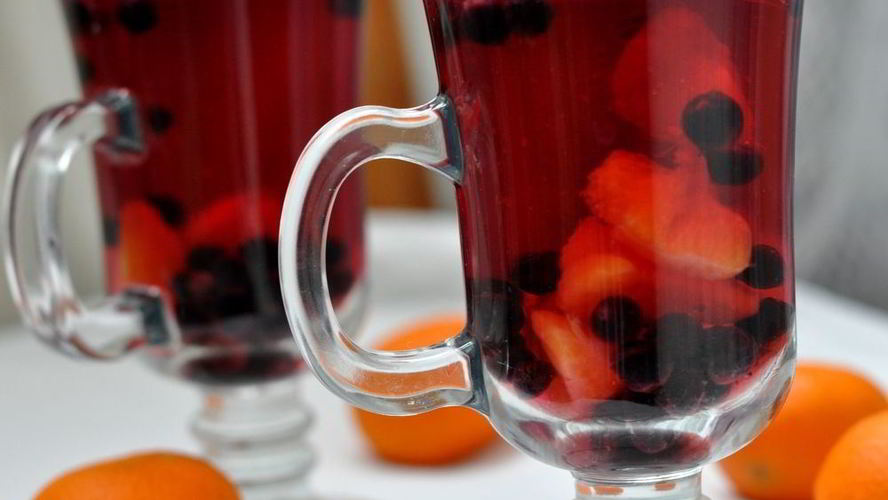 Рецепт компота из ягод