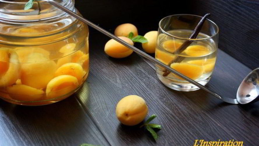 Рецепт ванильного компота с абрикосами прохладительные напитки