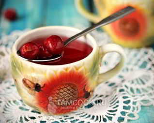 Вишневый компот