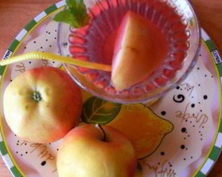 Яблочный компот из свежих яблок