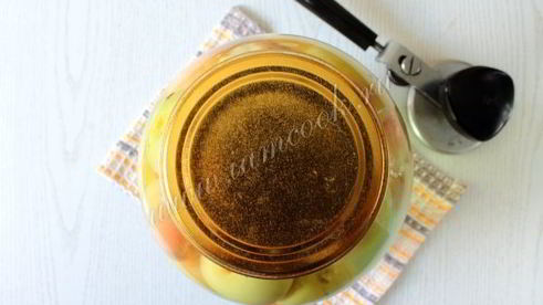 яблочный компот на зиму