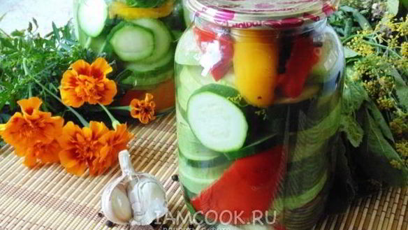 Рецепт Консервированных кабачков на зиму