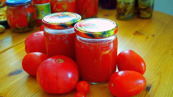 Рецепт Консервированных помидоров на зиму