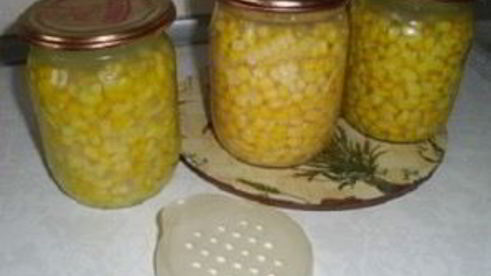 кукуруза на зиму без стерилизации