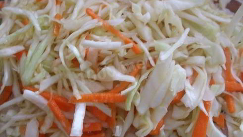 квашеная капуста с клюквой