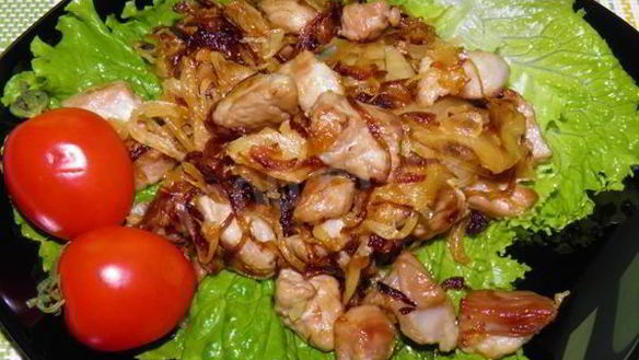 Рецепт Квашеной капусты с мясом в мультиварке