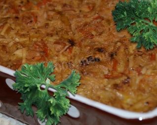Квашеная капуста запеченная