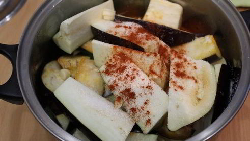 лечо из баклажанов