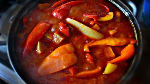 лечо из кабачков